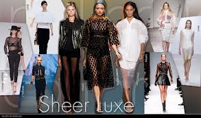 The sheer trend S/S 2013 Source:www.swide.com